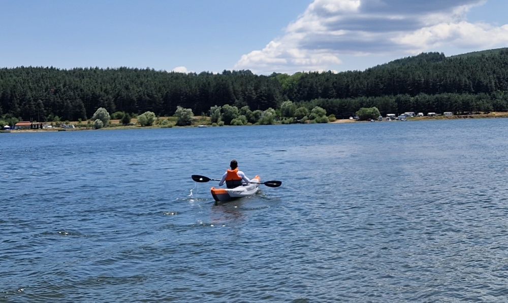 Надуваем dropstitch каяк ITWIT X500 + неопренова шприцка