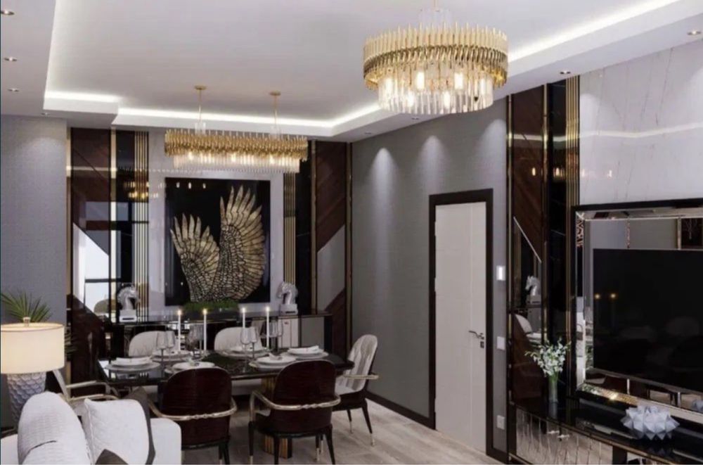 Дархон ЖК Акай Сити! Сдаётся новая 3х комнатная с Евро ремонтом!