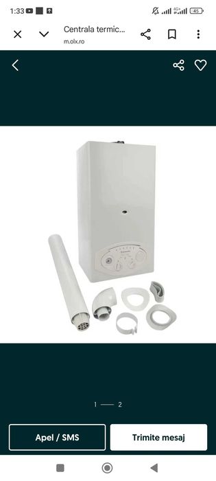 Centrala termica pe gaz Ariston B 24 FF