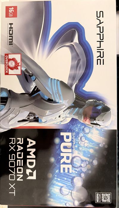 Sapphire Pure RX 9070 XT GAMING OC 16GB GDDR6 !!!PRET FIX!!!