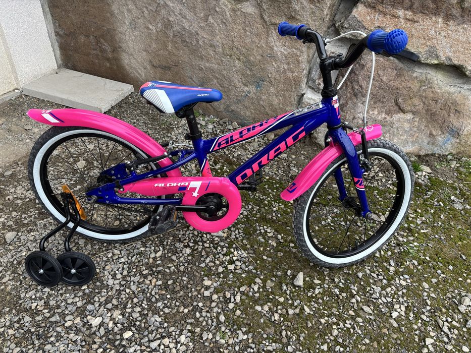 Bicicleta copii 18” Drag Alpha (aluminiu)