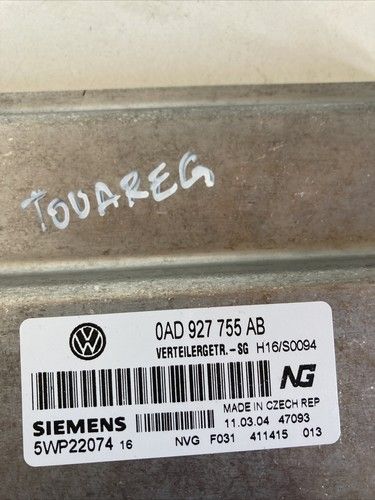 Блок за управление на скоростна кутия за Volkswagen Touareg 2.5 Tdi (2005) 5Wp2207416