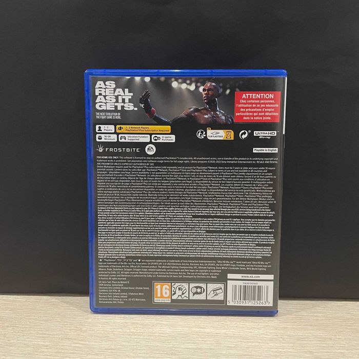 Диск UFC 5 на PS5