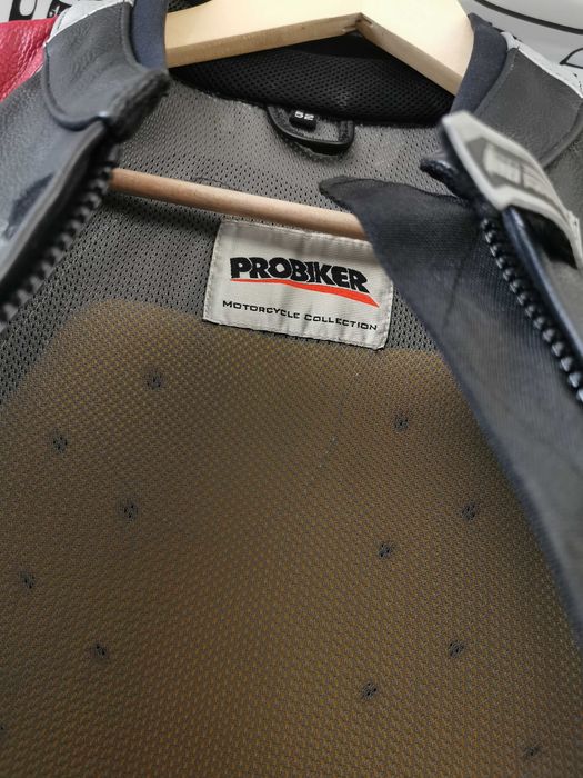 Geaca moto piele Probiker marime 52