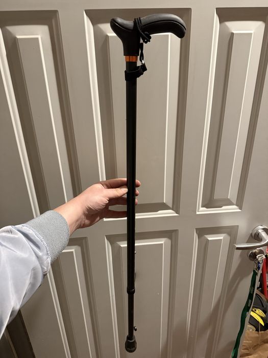 Baston batrani metalic extensibil