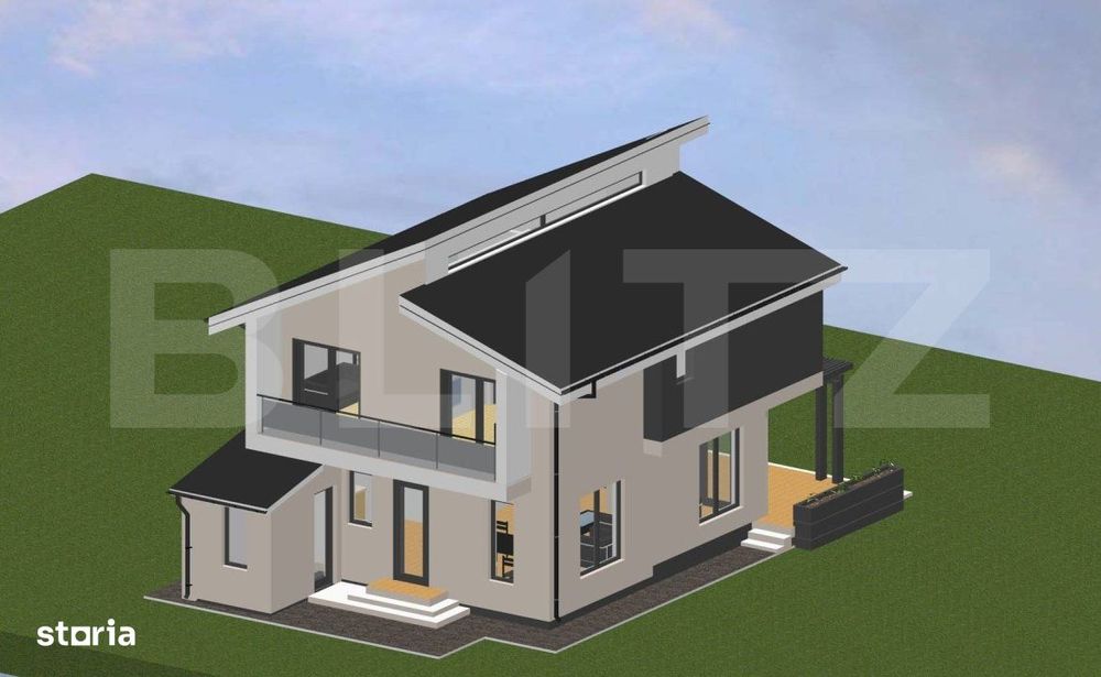 Casa individuala 4 camere Cristian,casa la gri!