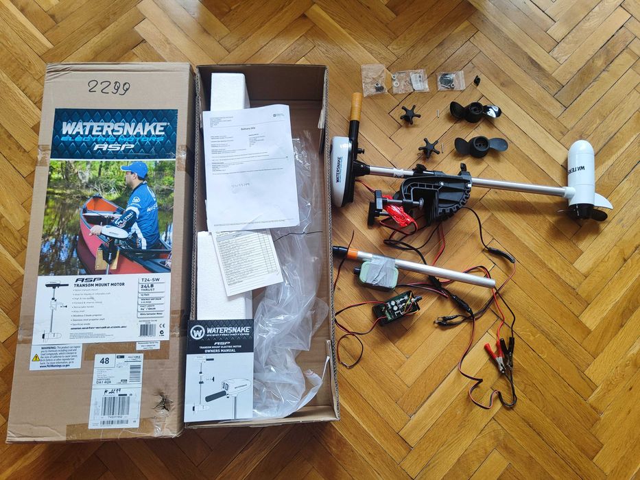 Продавам двигател за каяк/лодка Watersnake T24