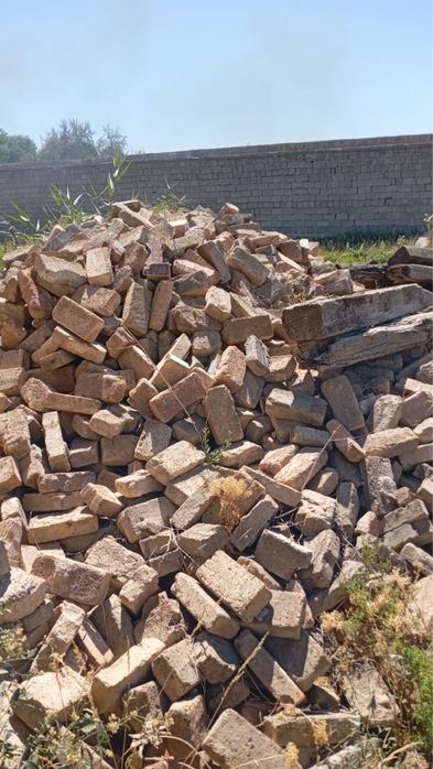 Жженный кирпич бу