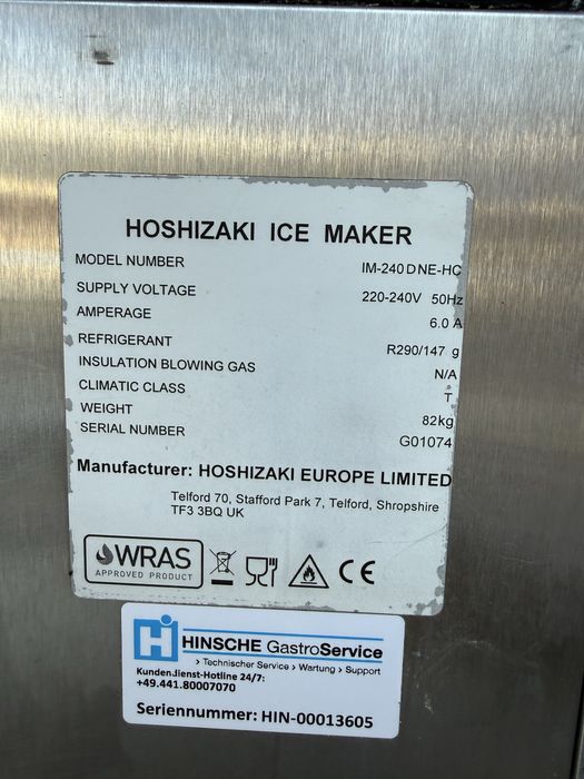 Ледогенератор Hoshizaki 480 кг