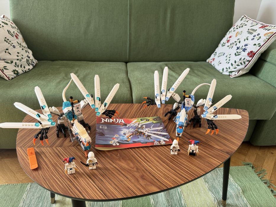Lego Ninjago 2260: Ice dragon attack REPLICA