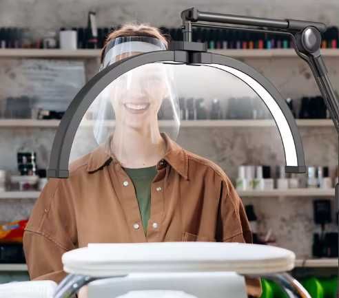 Настолна ЛЕД лампа луна/Козметична лампа за миглопластика/маникюр 32W