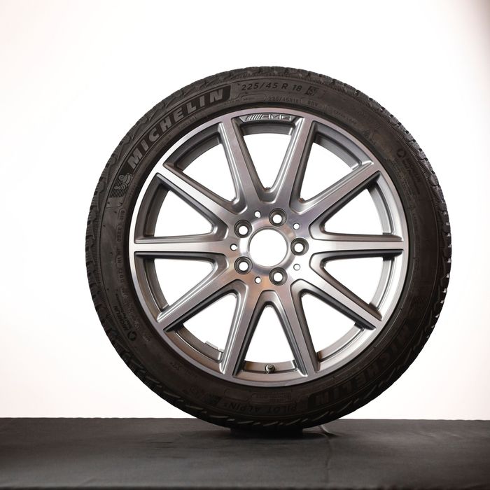 Комплект 4броя Michelin 225/45 R18 DOT4119| Джанти А1774018900 8Jx18H2-N ET48,5| Гуми и джанти