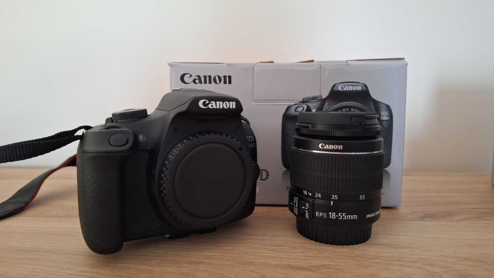 Canon EOS 2000D + Canon EF 50mm f/1.4 USM - Отлично състояние
