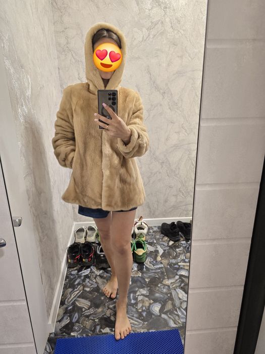 Норковая шуба автоледи