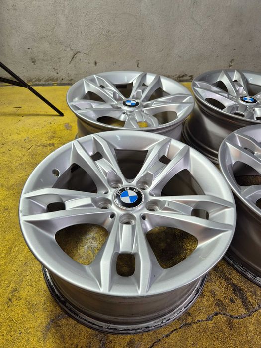 4 Jante Aliaj 5x120 17'' OEM BMW X1 X3 Seria 1 Seria 3 E46 E90 E92 F30 F31 Seria 4 Seria 5 - 7.5J ET 34 - Concave !
