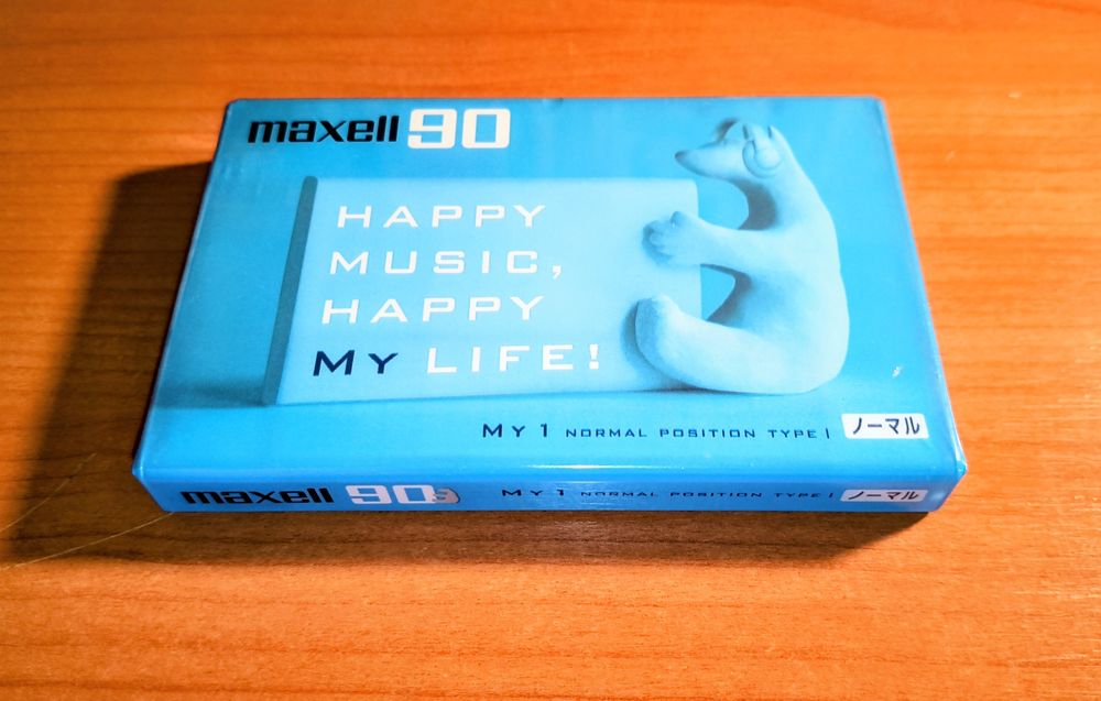 Аудиокассета Maxell MY 1/90