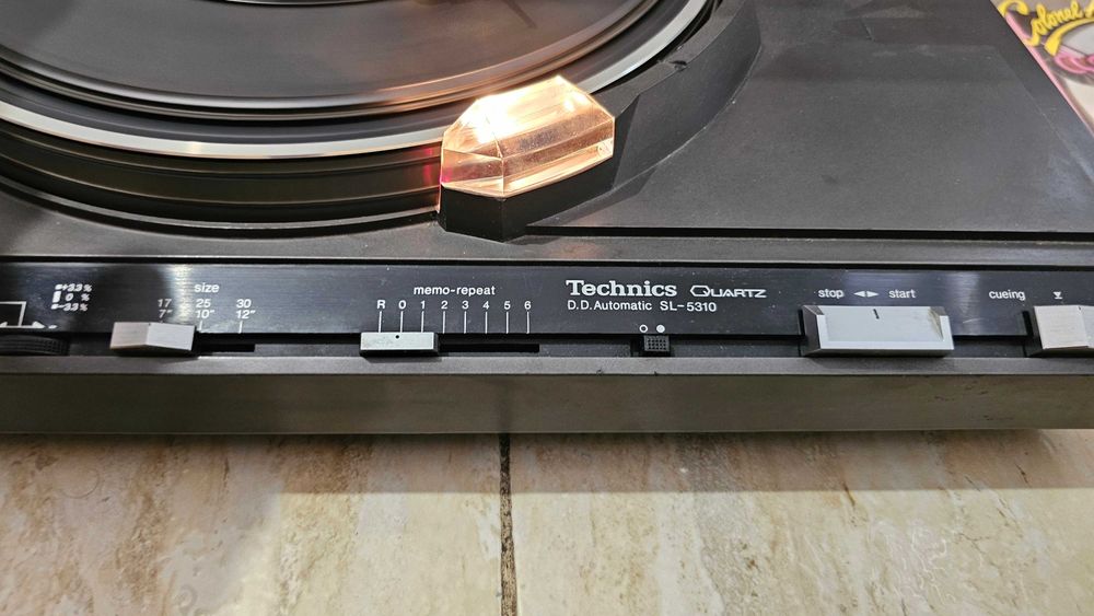 Pick-up Technics SL-5310 D. Drive, ceva probleme optice, test video!