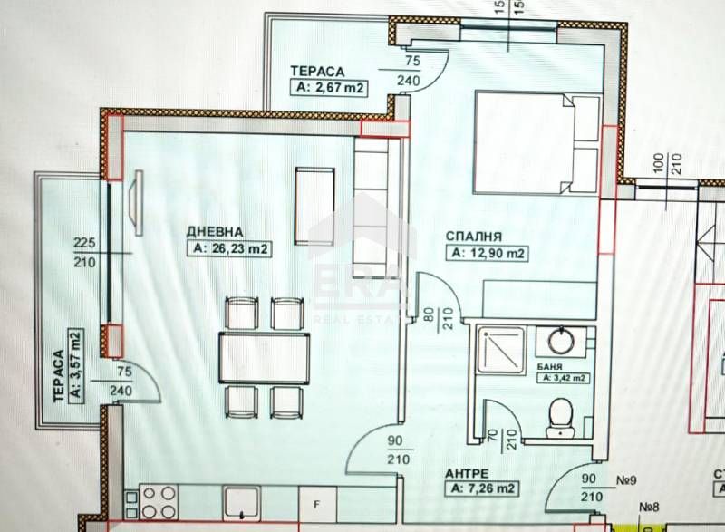 Двустаен апартамент в бутикова сграда в гр.Благоевград