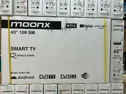 Телевизоры  MOONX  32\43\50\55 smart TV доставка бесплатно по городу
