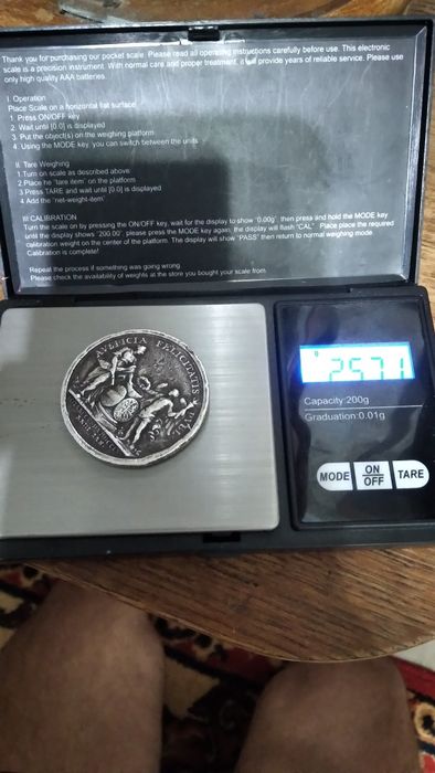 Продам очень редкую Медал 1776 год