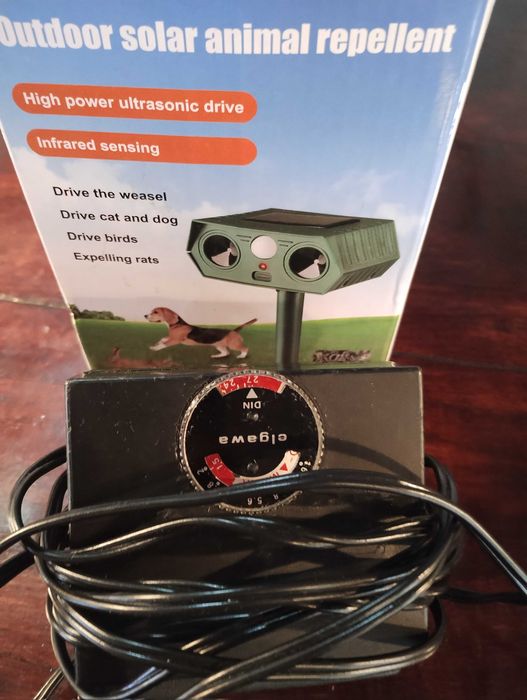 Нов външен солар за прогонване на животни в градината