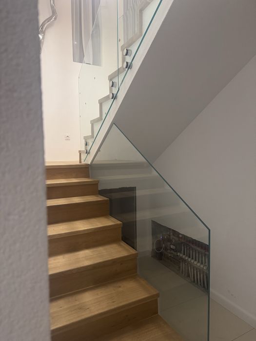 Balustrada sticla securizata