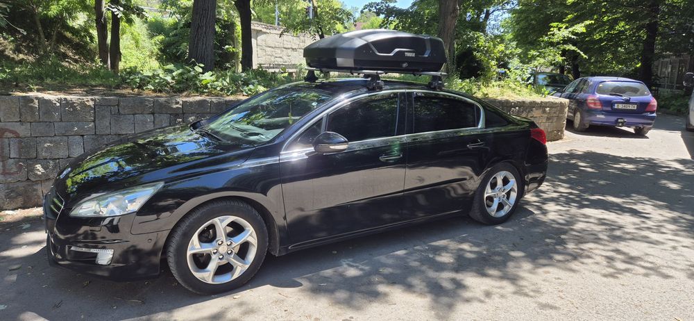 Автобокс Thule Force XT S , Двойно отваряне, 300л, Черен