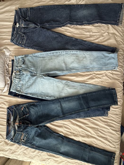 Дамски дънки С размер