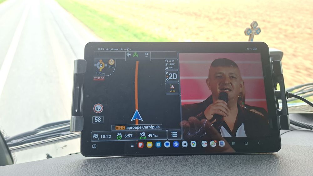 Tableta Lenovo Gps camion, ecran 10"- gatadedrum+ posturi TV