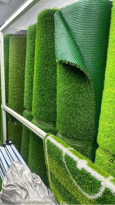 Искусственный газон жасанды газон