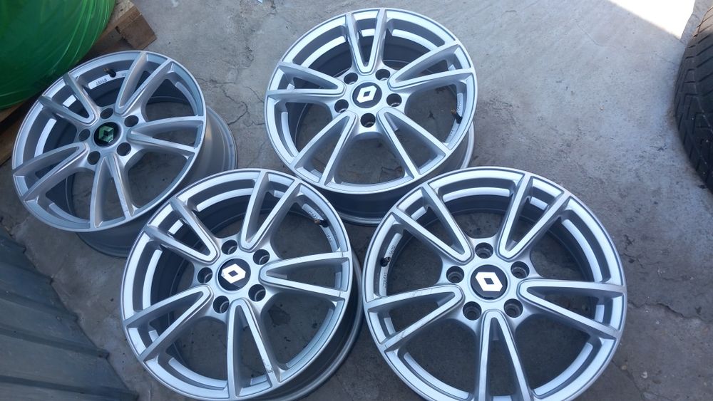 Set 4 jante aliaj r16 Renault 5x114,3 dotate cu senzorine megane, Kadjar Scenic,Captur