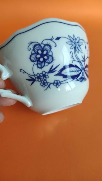 Един прекрасен двоен сет на *Kahla*-ГДР-за чай/дълго кафе