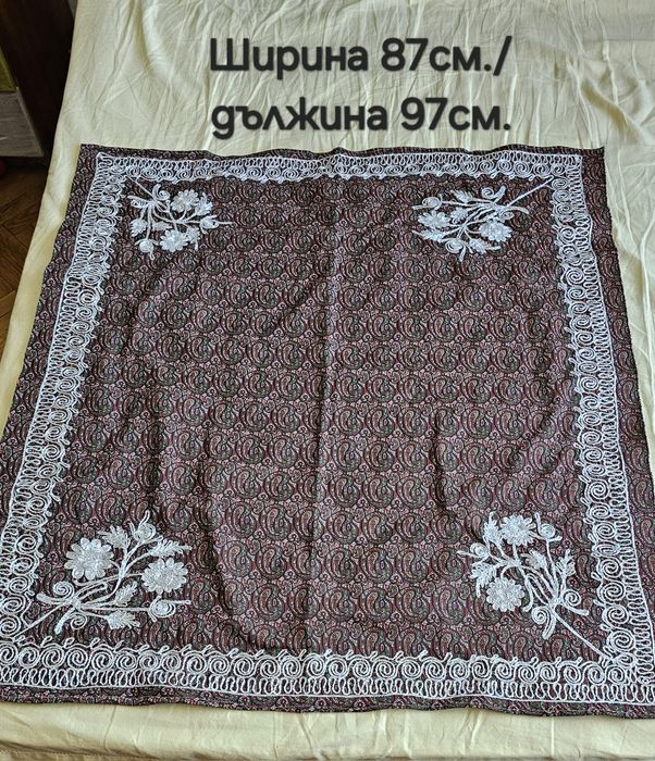 Ръчно бродирани карета, комплект за сервиране ковьор