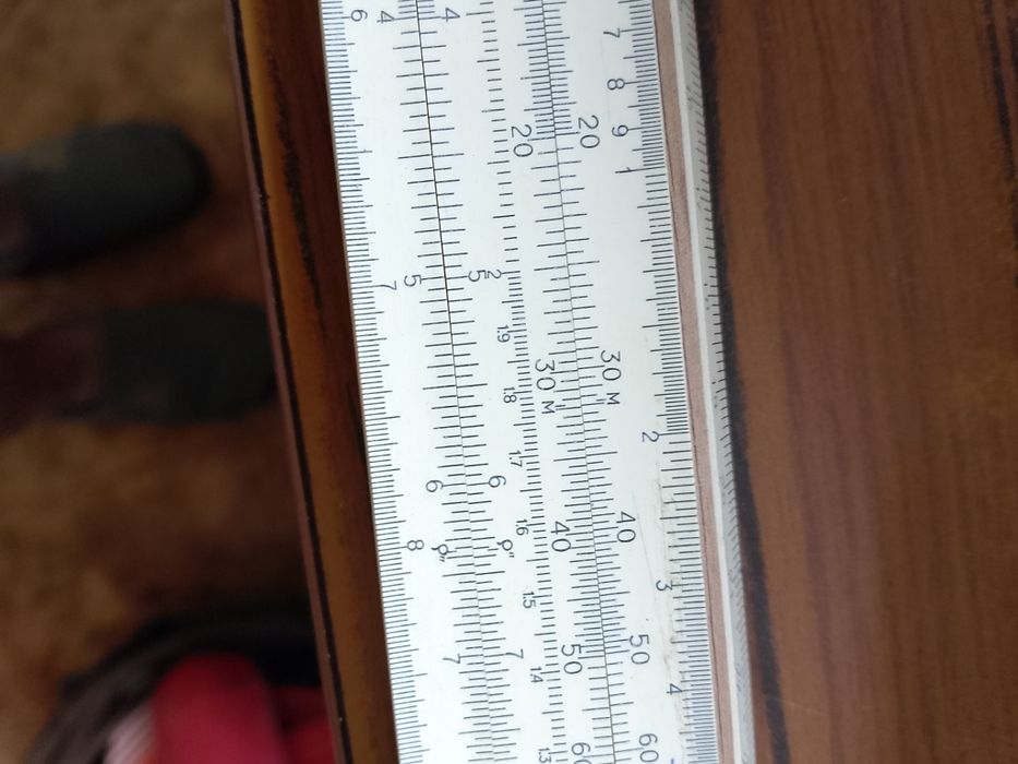 Логарифмическая линейка СССР