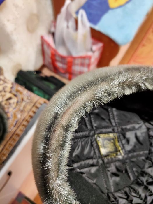 Шапка мех нерпа.