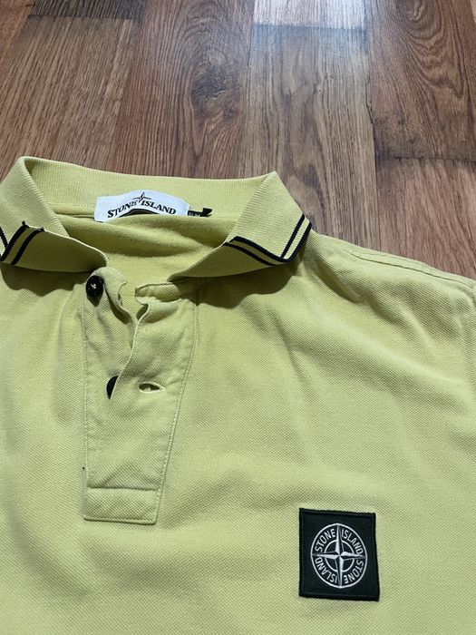 Stone island slim fit polo shirt