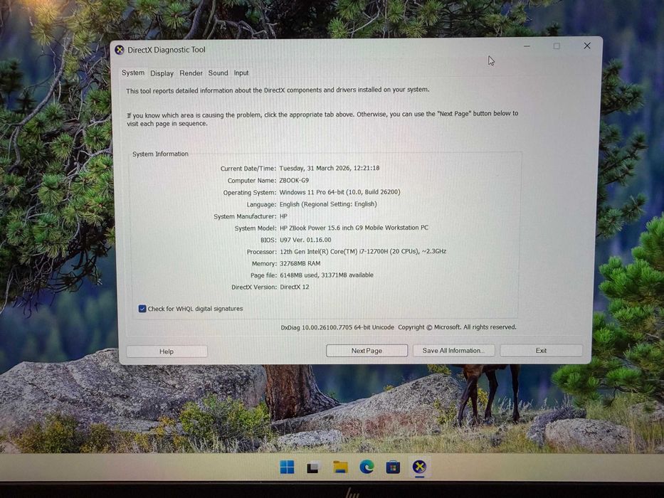 Laptop HP Zbook G-9