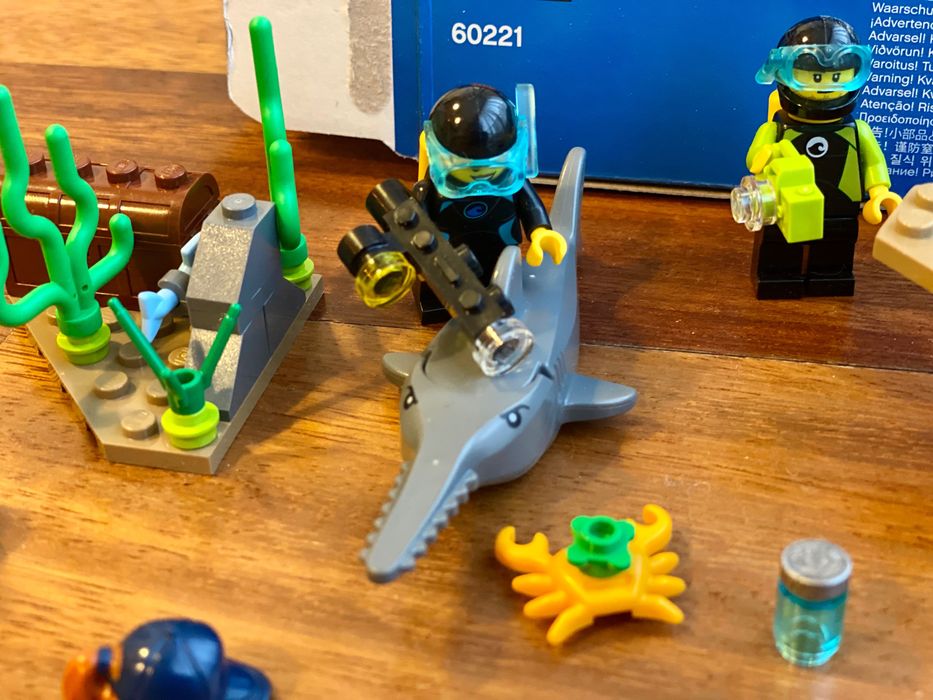 LEGO City Great Vehicles - Iaht pentru scufundari 60221, 148 piese