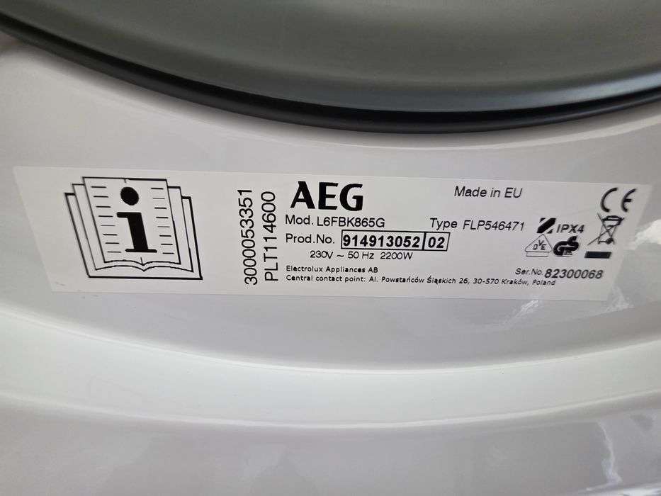 Пералня AEG 6000Series