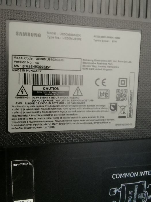 TV Smart  Samsung 4K Ultra HD 125 cm 50 inch