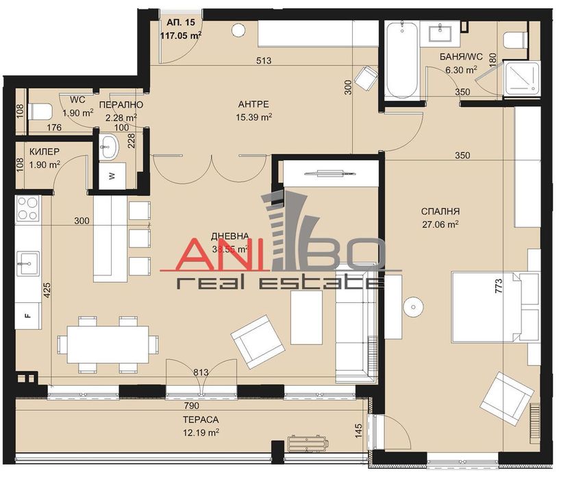 Продава се Двустаен апартамент в Варна, м-т Св. Никола - 159 кв.м за 1343 €/кв.м - Снимка #9