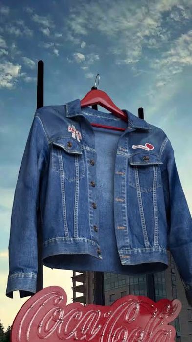 Дънково яке Coca-Cola