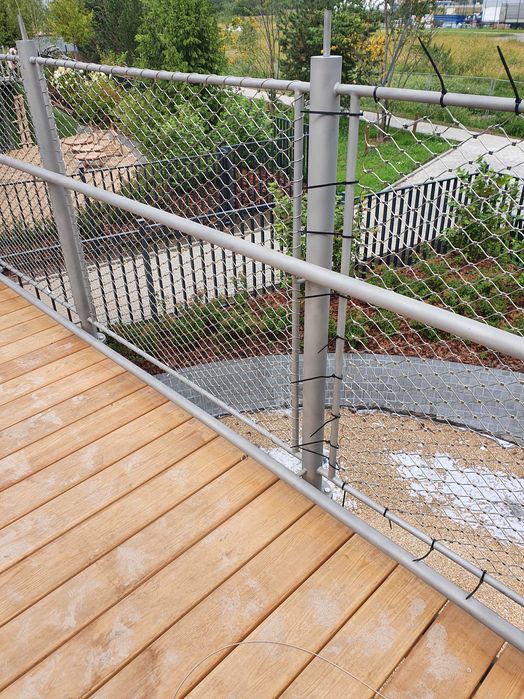 Сетка из нержавеющего троса