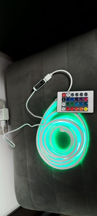 Furtun luminos cu telecomanda