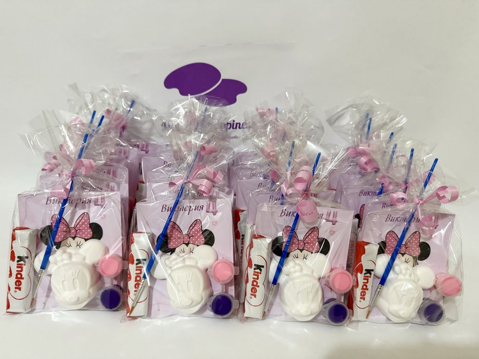 Подаръчета за детска градина,парти или училище/ Гипсови фигурки