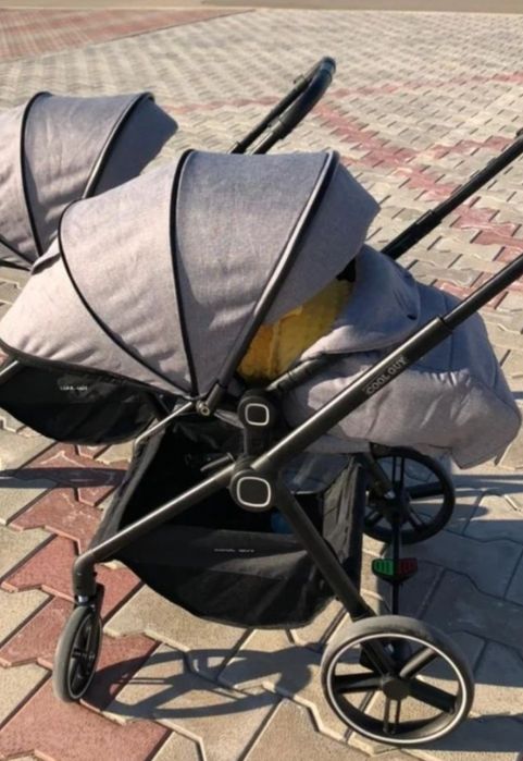 Коляска прогулочная New lux беж.