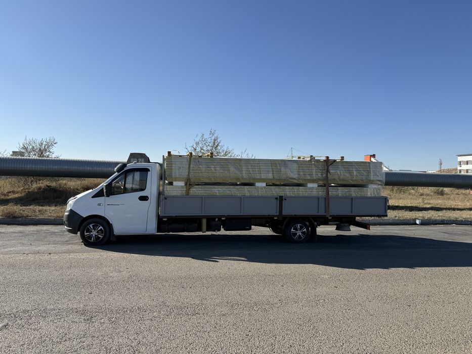 Открытая газель. Вывоз мусора