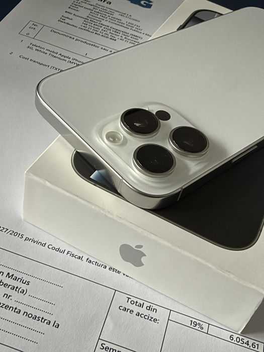 iPhone 16 Pro Max White Titanium