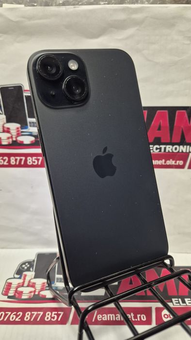 iPhone 15 – aspect 10/10 – 5 luni garanție