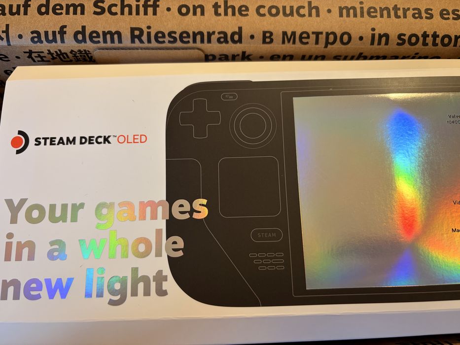 Steam Deck OLED 1TB SSD – Ca Nou, Baterie 100%, Stare Impecabilă